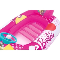 JUGUETE PILETA INFLABLE BOTE BARBIE 114x71cm CON VOLANTE - comprar online