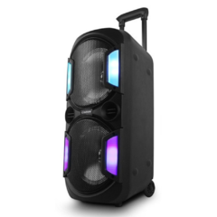 BAFLE POTENCIADO CROWN MUSTANG NUKE8 DOBLE WOOFER 8" 1600W en internet