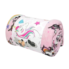 FRAZADA 1.5PL INFANTIL PIÑATA FLANNEL - Majul Hogar