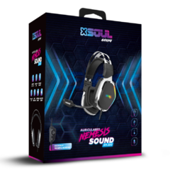 AURICULAR GAMER SOUL XH-200 USB 3.5mm LED RGB - comprar online