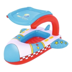JUGUETE PILETA INFLABLE AVION 102x96cm