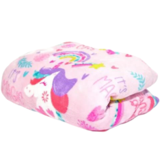FRAZADA 1.5PL INFANTIL PIÑATA FLANNEL
