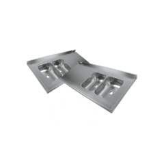 MESADA 1.60 Mt ACERO INOXIDABLE MBD-160 B.DOBLE - comprar online