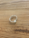 Anillo de Plata 925 Con Perla Cultivo