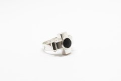 Anillo de Plata 925 con Cristal Swarovski 4
