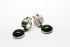 Aro de Plata 925 con Piedra Jaspe Verde