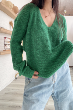 Sweater cuello V EMA