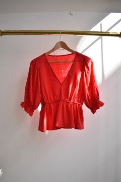 Blusa lino VALENTIN - tienda online