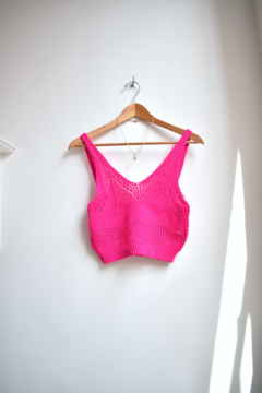 Musculosa tejida CROCHET - comprar online