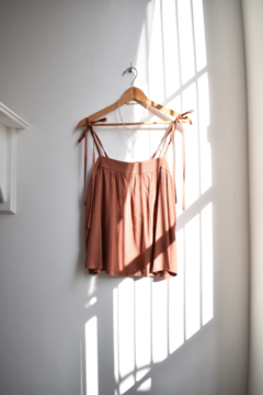 Musculosa Lino MYKONOS - comprar online