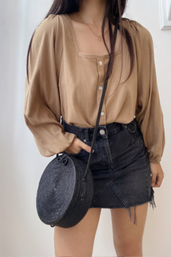 Blusa lino BELLA - comprar online
