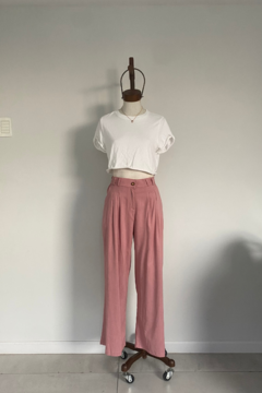 Pantalón sastrero lino DYLAN - tienda online