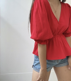 Blusa lino VALENTIN - EnC Collection