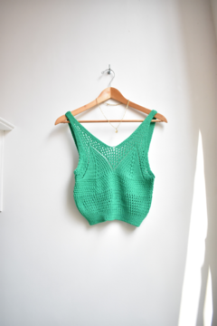 Musculosa tejida CROCHET - EnC Collection