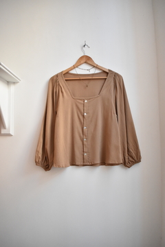 Blusa lino BELLA - tienda online