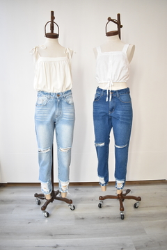 Mom fit Oscuro MARSELLA - tienda online