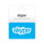 Tarjeta prepaga de crédito para llamadas en Skype