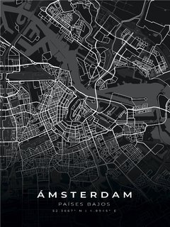 Cuadro Ámsterdam - HLD - comprar online