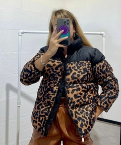 CAMPERA PUFFER PRINT