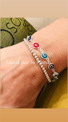 Pulsera Ojitos Multicolor - comprar online