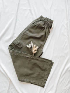 PANTALON WIDE LEG CARGO MIKA - comprar online