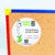 Cartelera de corcho FUGI con marco de color - comprar online