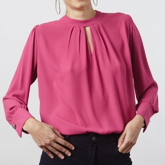 24017 BLUSA CON FRUNCE - comprar online