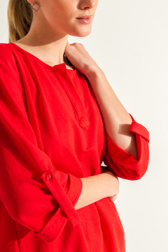 REMERA 3/4 CON MARTINGALA (24521) - ARYE