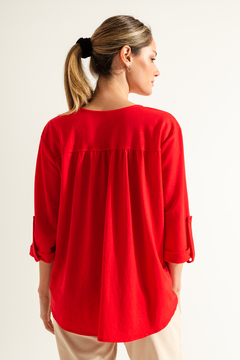 REMERA 3/4 CON MARTINGALA (24521) en internet
