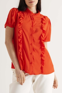 24531 BLUSA VOILE VOLADOS - comprar online