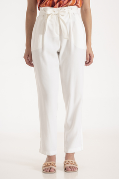 25551 pantalon cupro con lazo