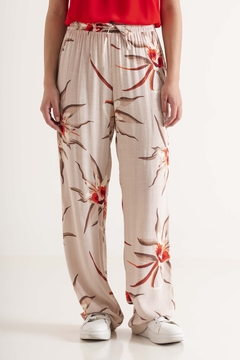 Imagen de 255351 CONJUNTO LINO ESTAMPADO