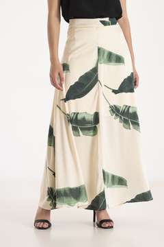 25564 - falda saten estampada - tienda online