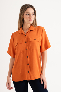 camisa 2 bolsillo 24517 42 al 50
