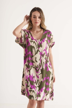 25544 vestido lino corto