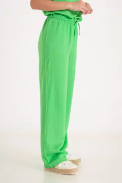 25565 pantalon lino liso - comprar online