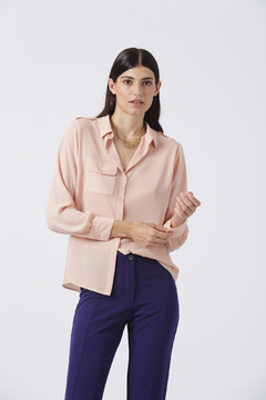 CAMISA CREPE CON BOLSILLO 42AL50 (24002)