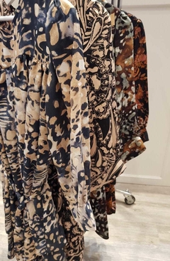 24024 - VESTIDO CREPPE ESTAMPADO - comprar online