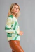Blusa escote V en espalda estampada (14532) - comprar online