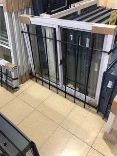 Ventana Aluminio Con Rejas 100x100 - comprar online