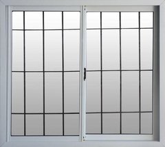 Ventana Aluminio Con Rejas 1.50 ancho x 1.00 alto