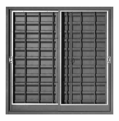 Ventana Chapa Reforzada corrediza 1.50 anchox1.00 alto