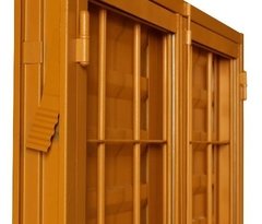 Ventana Chapa 1.00x1.00 - Aberturas Pizarro