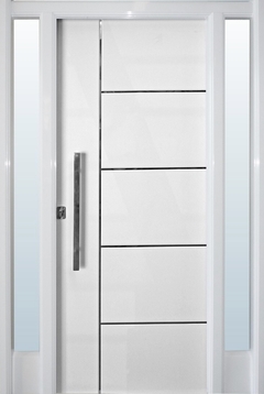 Puerta Inyectada Pintura Epoxi 135x2.00 derecha