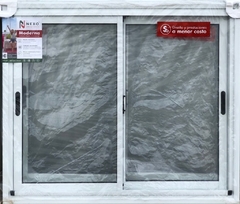 Ventana moderna con tapajuntas Y DVH 100x100 - comprar online