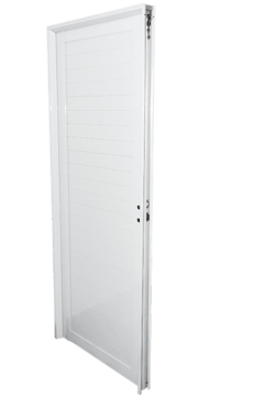 Puerta de aluminio ciega