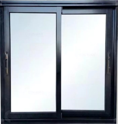 Ventana Módena negra 120x100