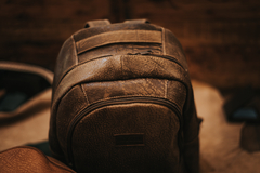 Mochila de cuero con espacio para laptop Tasmania - comprar online