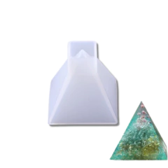MOLDE SILICONA PIRAMIDE X 6CM.