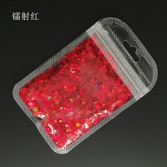 COPOS HOLOGRAFICOS ROJO - 15GR